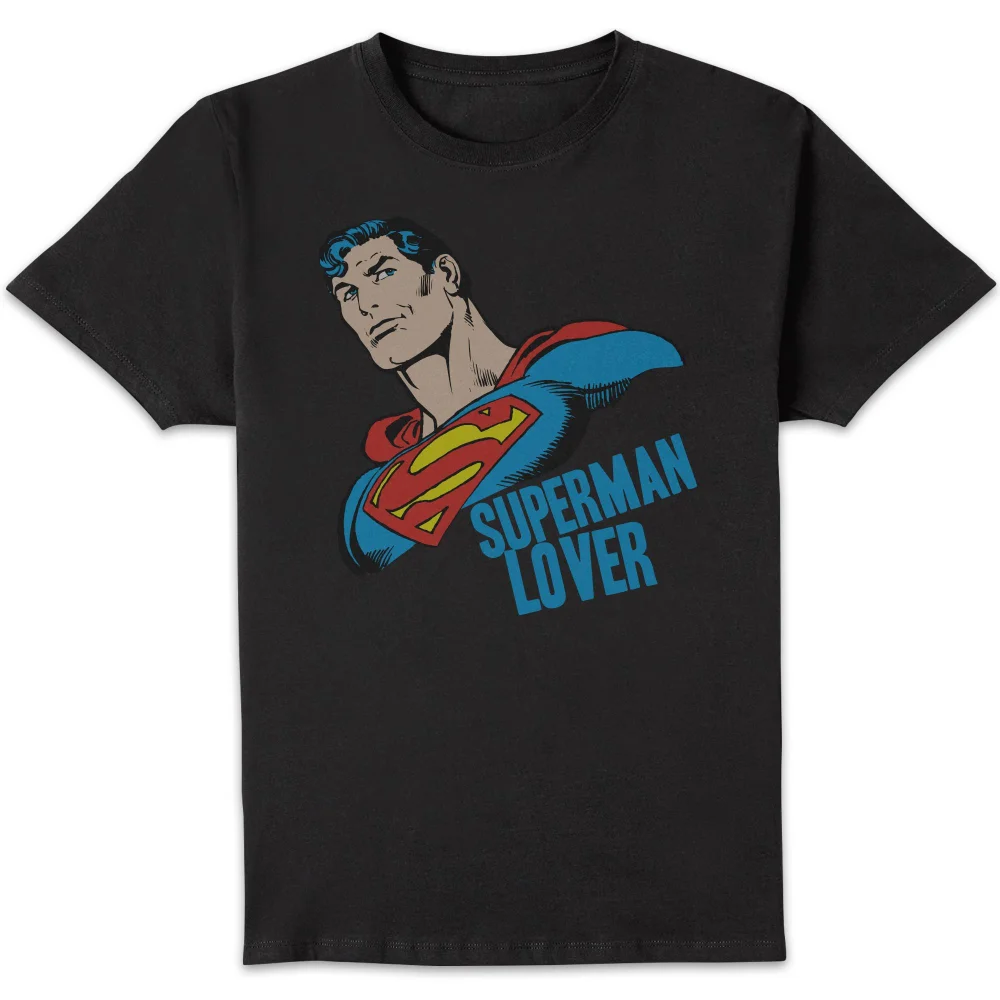 DC Comics Superman Lover T-Shirt - Schwarz - S Bild 1