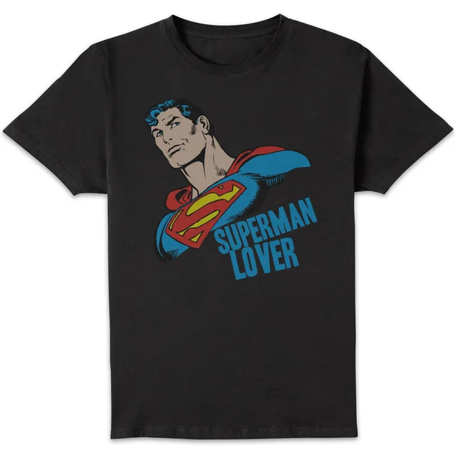 DC Comics Superman Lover T-Shirt - Schwarz