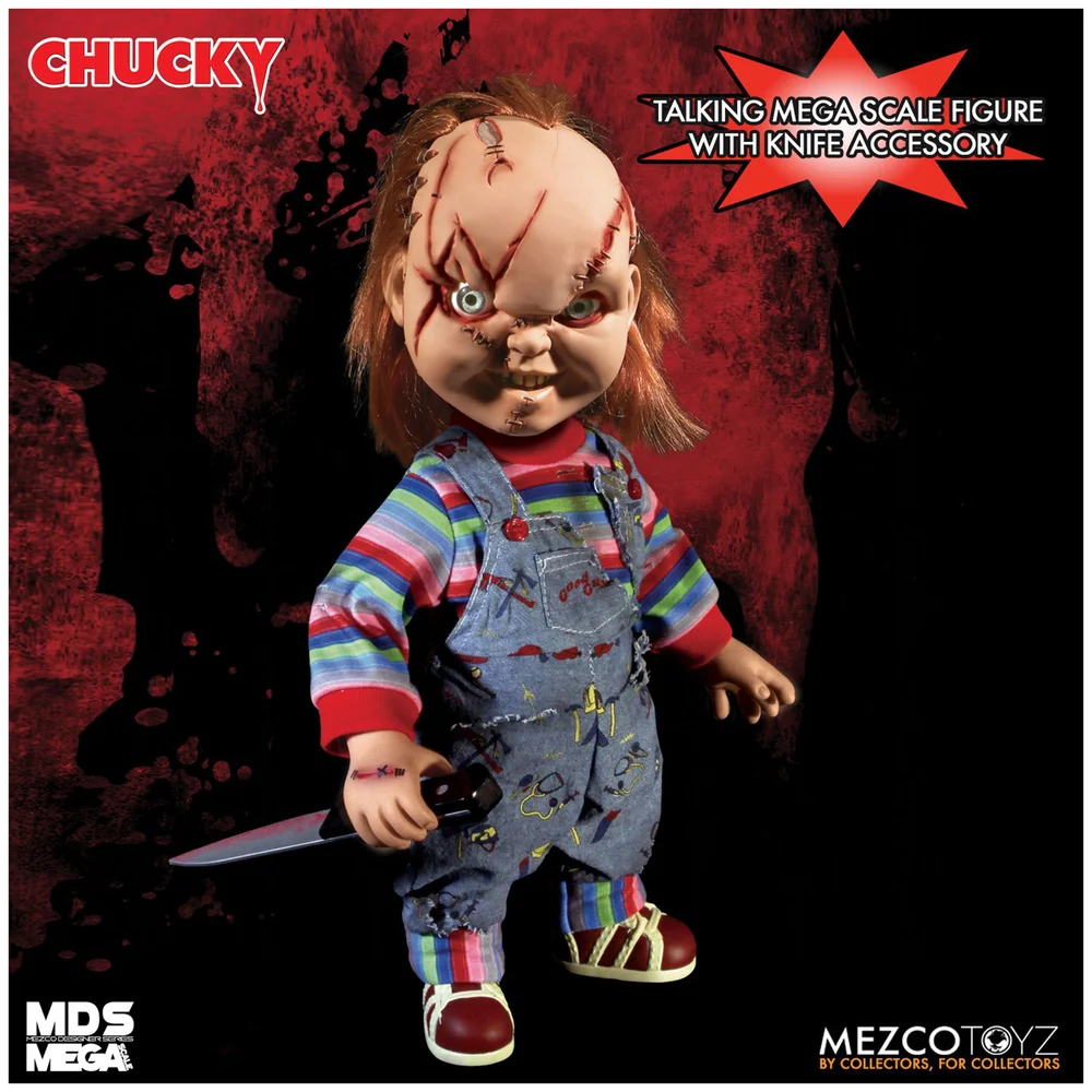 Mezco Bride Of Chucky MDS Mega Scale Doll - Scarred Chucky Bild 1