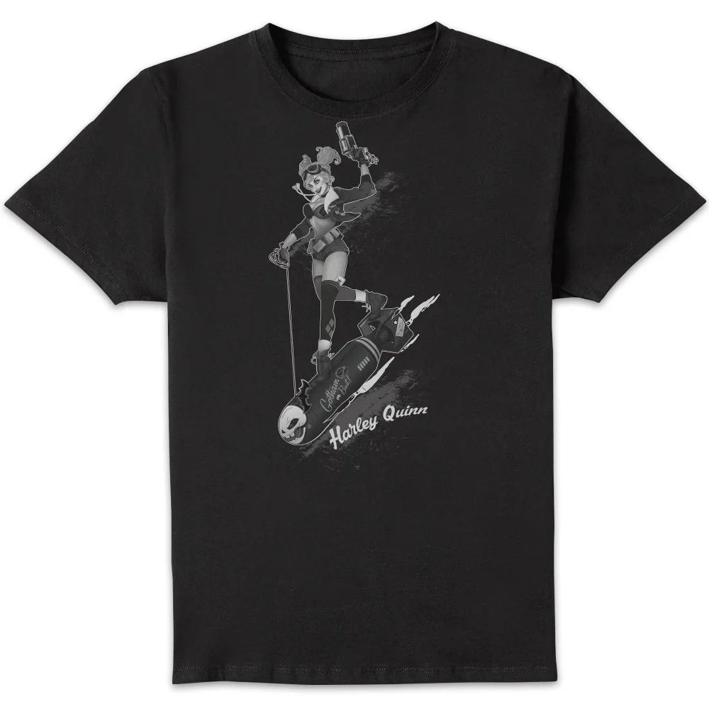 Batman Harley Quinn Gotham T-Shirt - Schwarz - S Bild 1