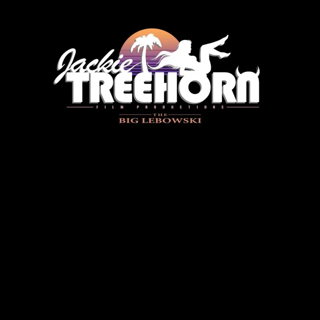 T-Shirt The Big Lebowski Treehorn Logo - Schwarz