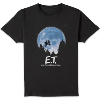 ET Moon Silhouette T-Shirt - Schwarz