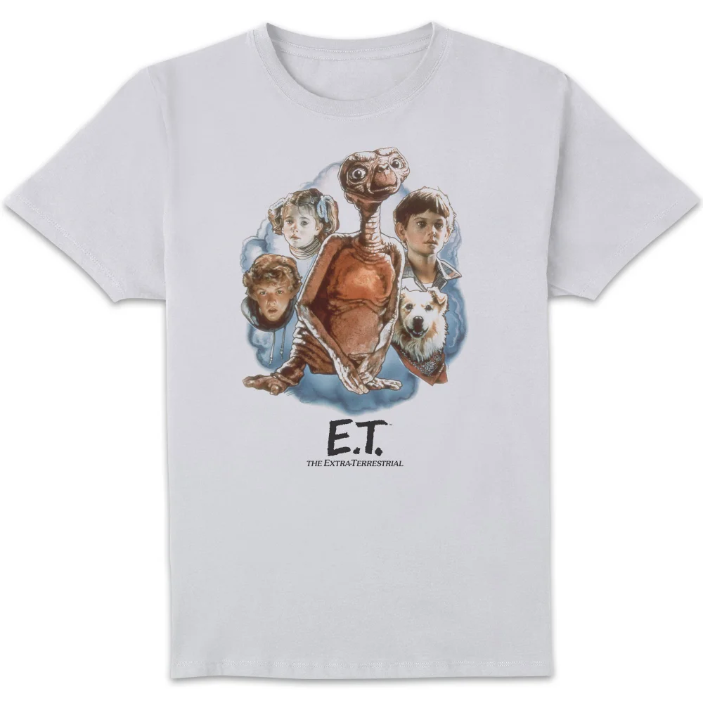 ET Painted Portrait T-Shirt - Weiß - S Bild 1