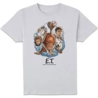 ET Painted Portrait T-Shirt - Weiß
