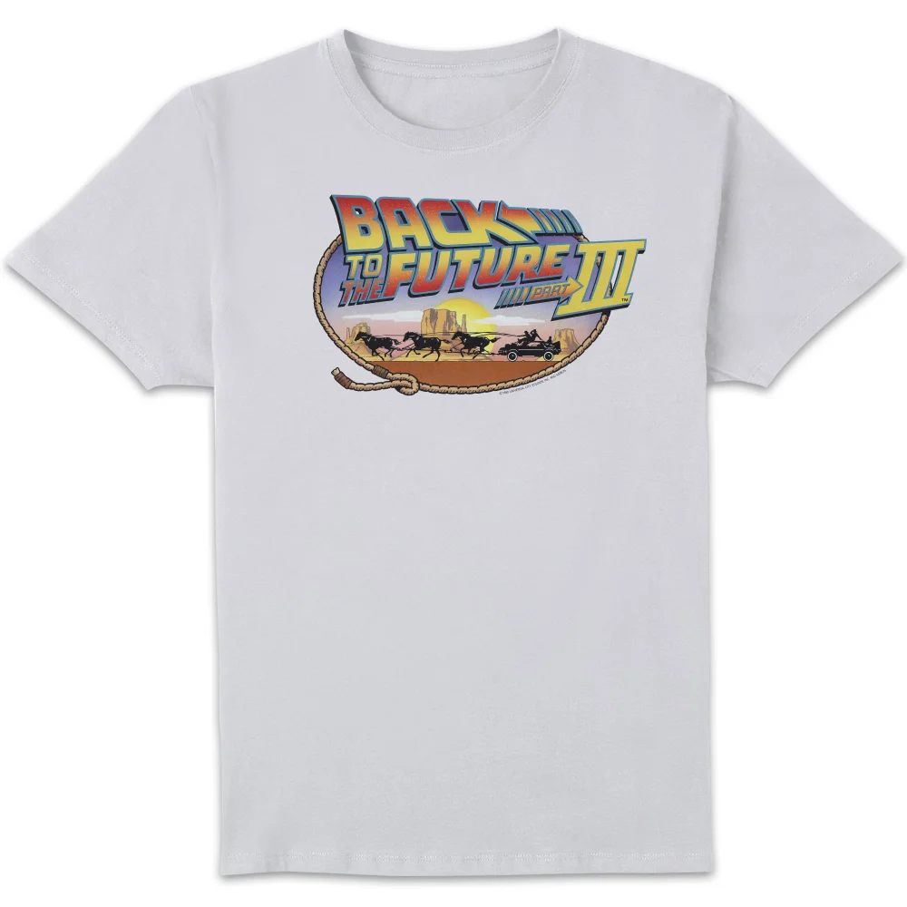 Zurück In Die Zukunft Lasso T-Shirt - Weiß - S Bild 1
