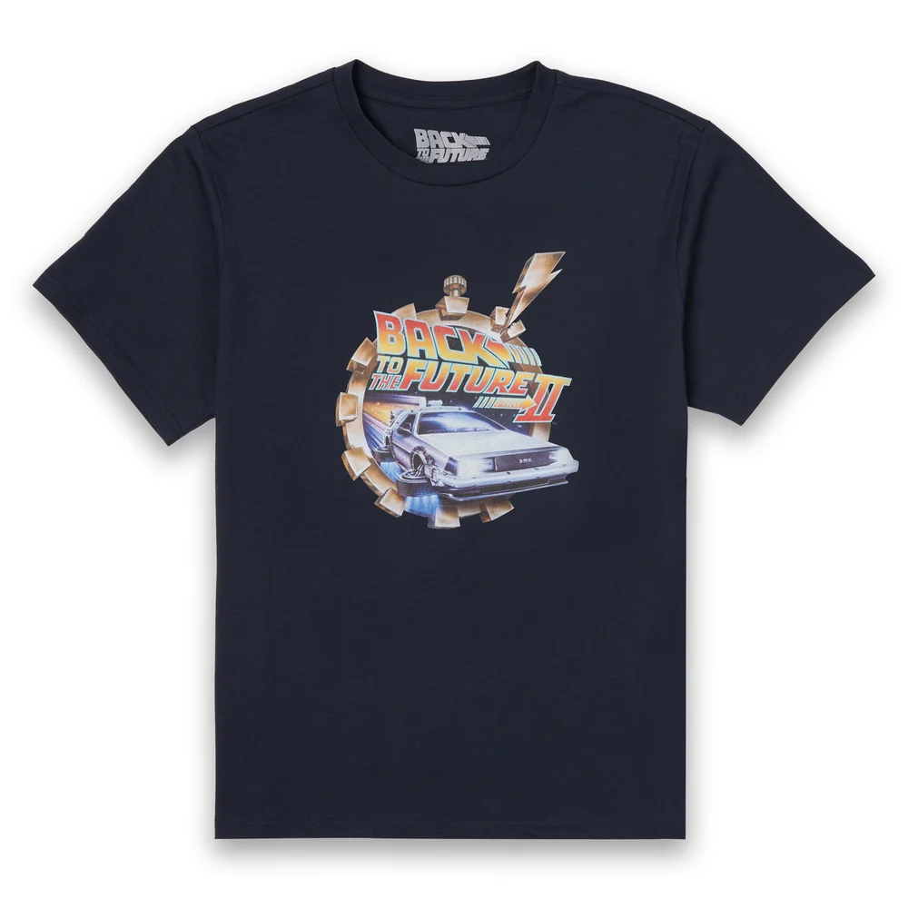 Zurück In Die Zukunft Clockwork T-Shirt - Blau - S Bild 1