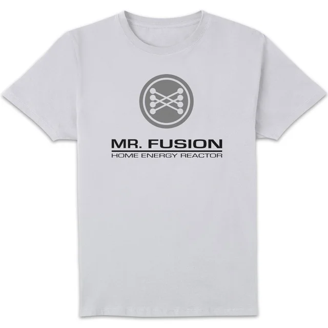 Zurück In Die Zukunft Mr Fusion T-Shirt - Weiß