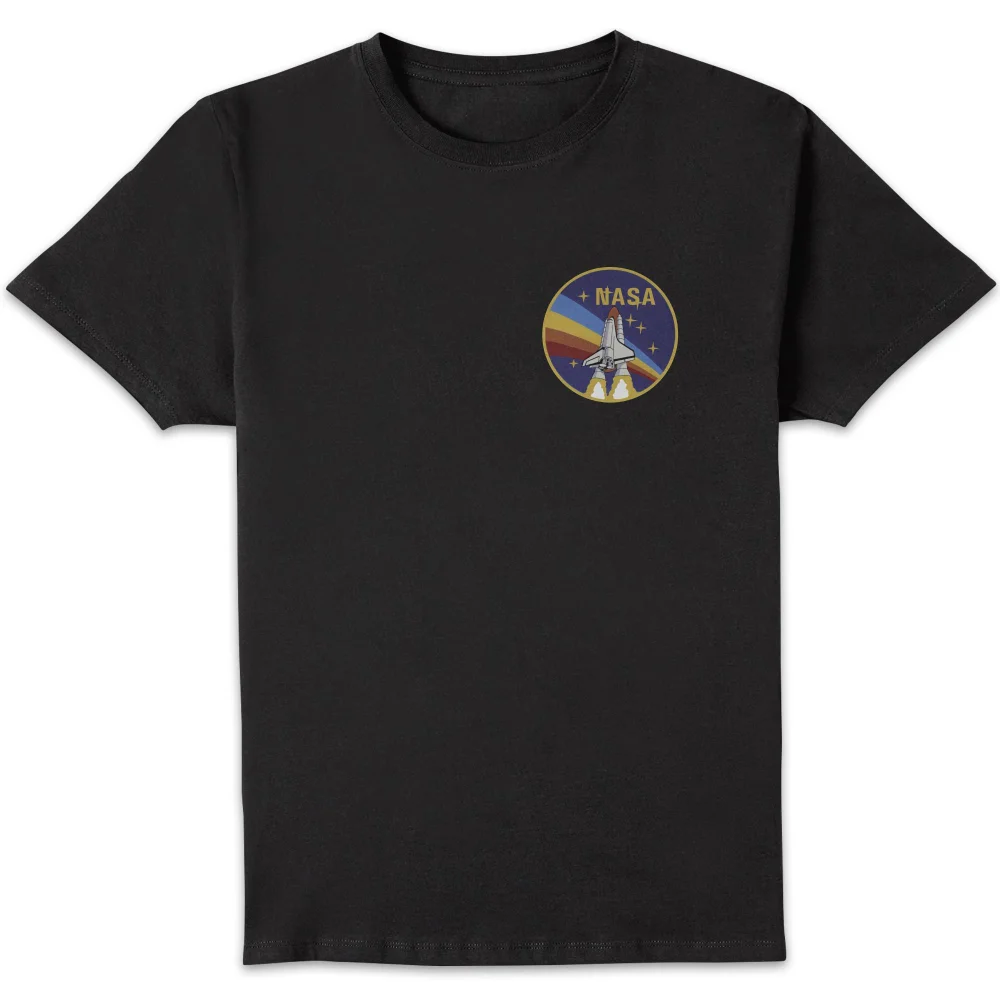 NASA Vintage Rainbow Shuttle T-Shirt - Schwarz - S Bild 1