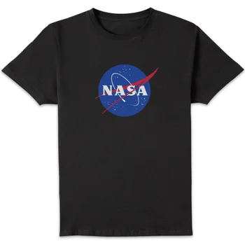 NASA Logo Insignia T-Shirt - Schwarz