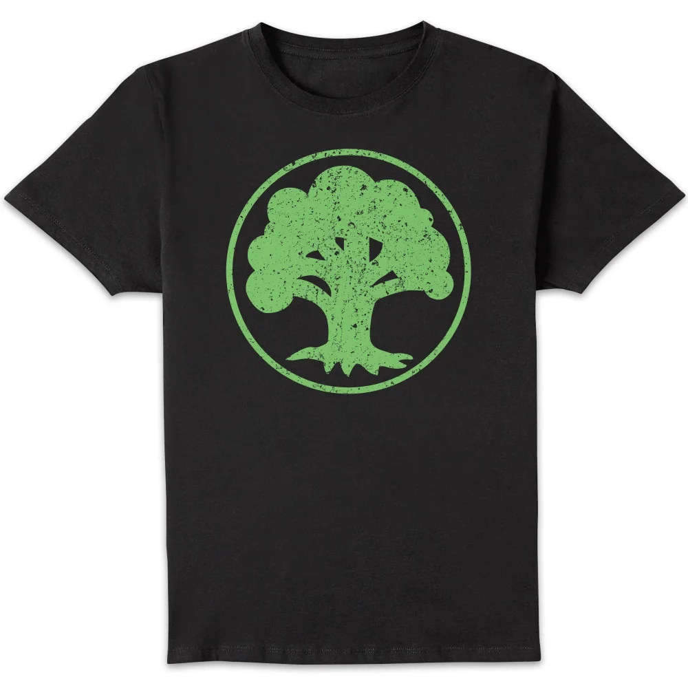 Magic The Gathering Mana Grün T-Shirt - Schwarz - S Bild 1