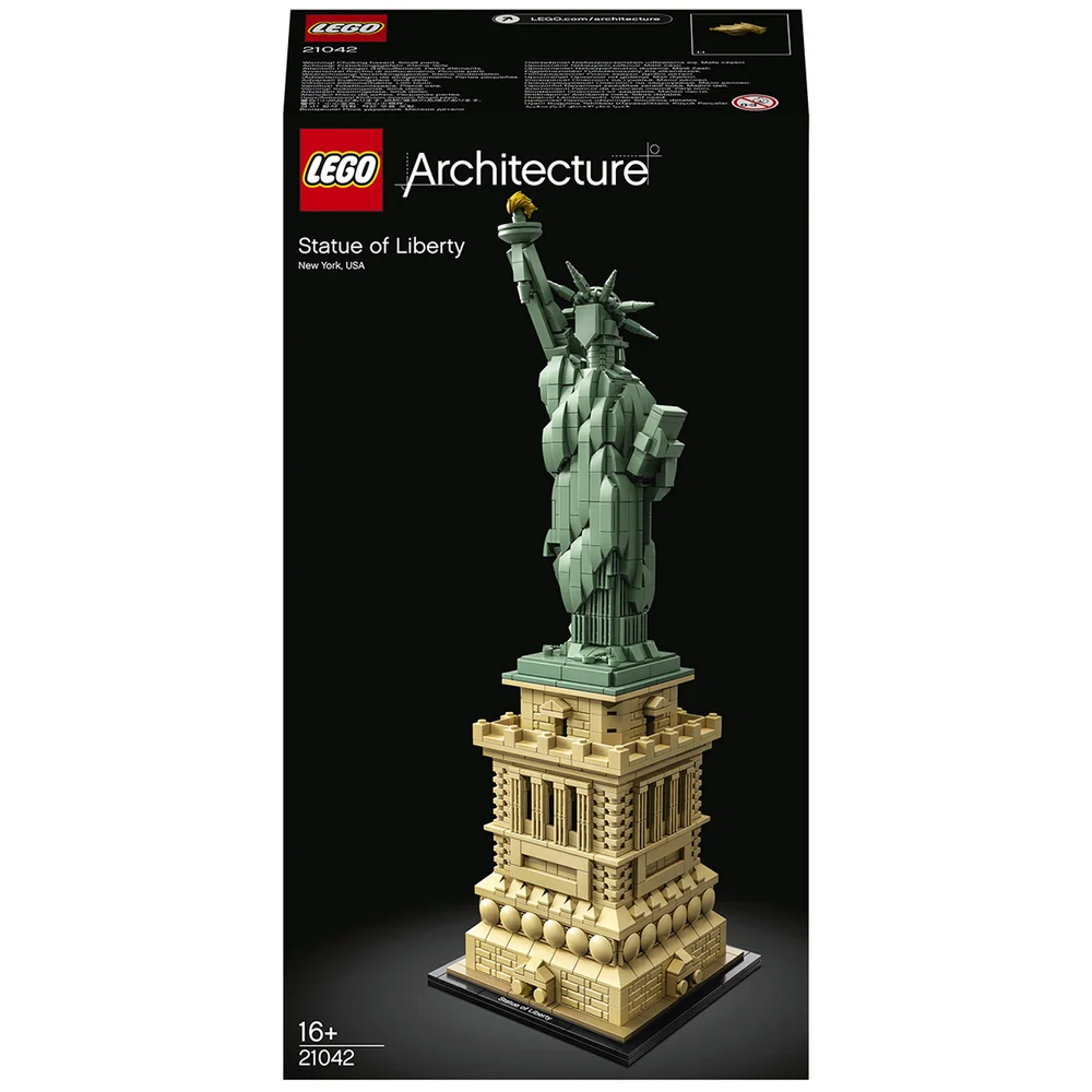 LEGO 21042 Architecture Freiheitsstatue, Modell zum Bauen, New York Souvenir, Geschenkidee für Kinder und Erwachsene Bild 1