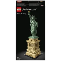 LEGO 21042 Architecture Freiheitsstatue, Modell zum Bauen, New York Souvenir, Geschenkidee für Kinder und Erwachsene