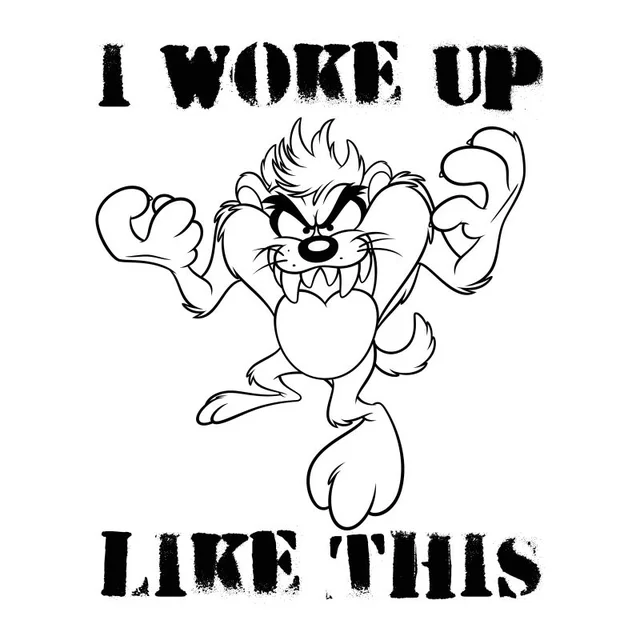 Looney Tunes I Woke Up Like This Herren T-Shirt - Weiß