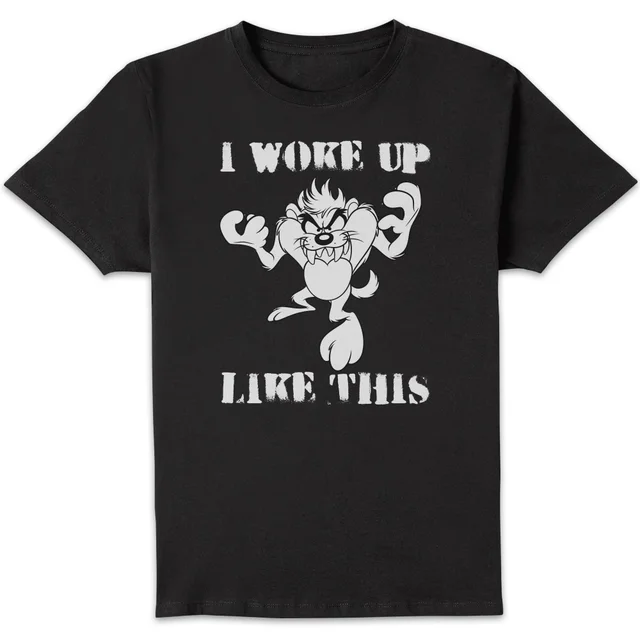 Looney Tunes I Woke Up Like This Herren T-Shirt - Schwarz