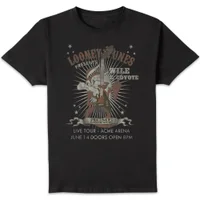 Looney Tunes Wile E Coyote Guitar Arena Tour Herren T-Shirt - Schwarz