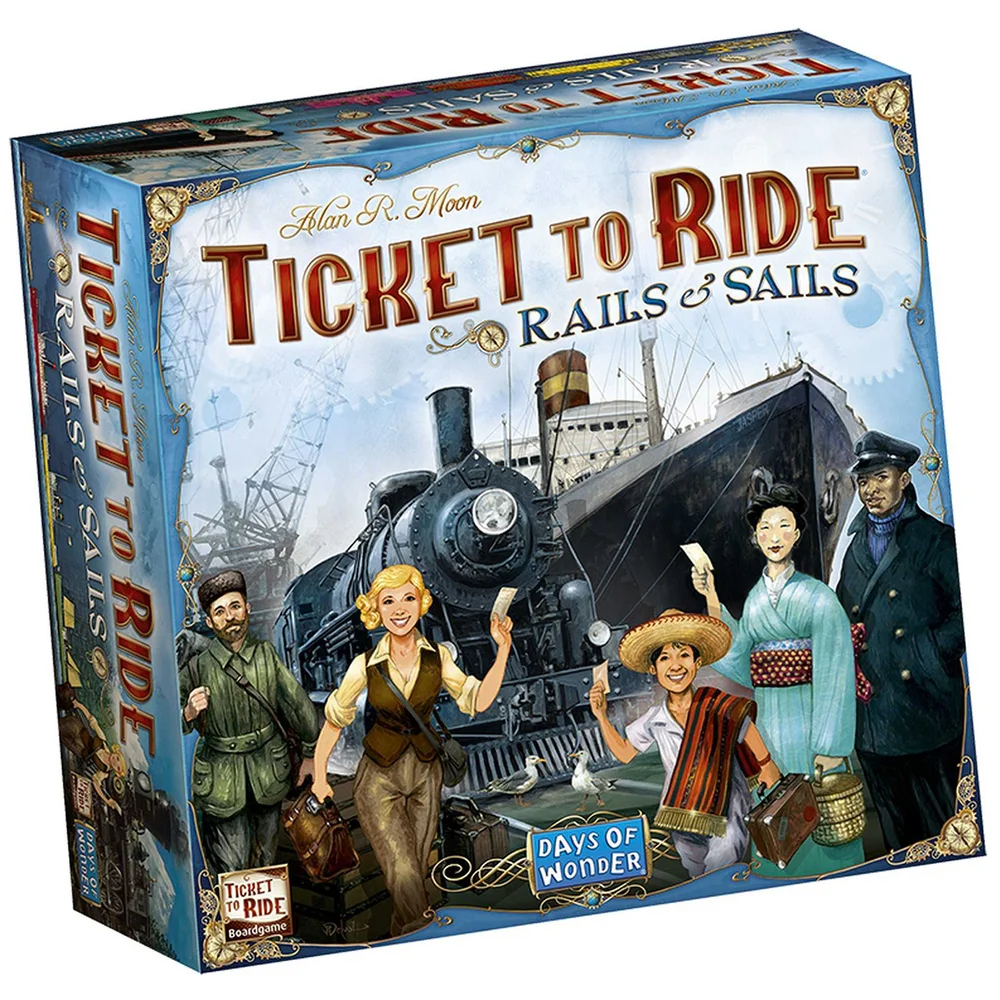 Ticket to Ride Rails and Sails Game Bild 1