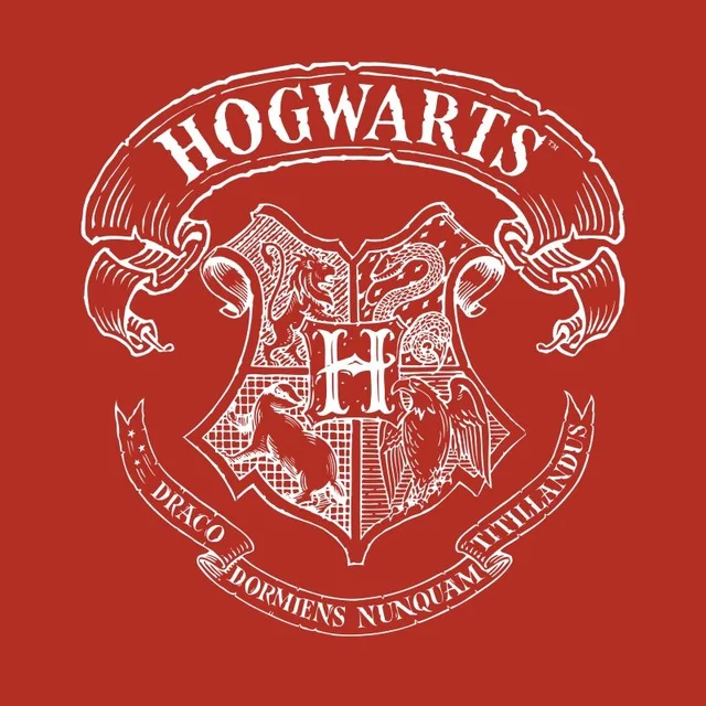Harry Potter Hogwarts Crest Herren T-Shirt - Rot