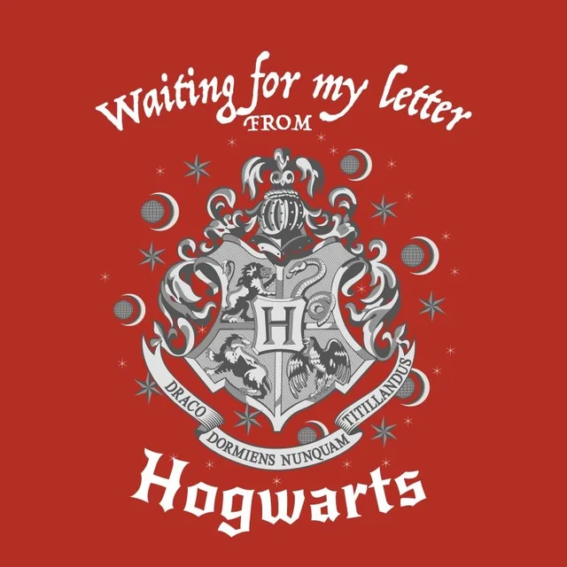 Harry Potter Waiting For My Letter From Hogwarts Herren T-Shirt - Rot