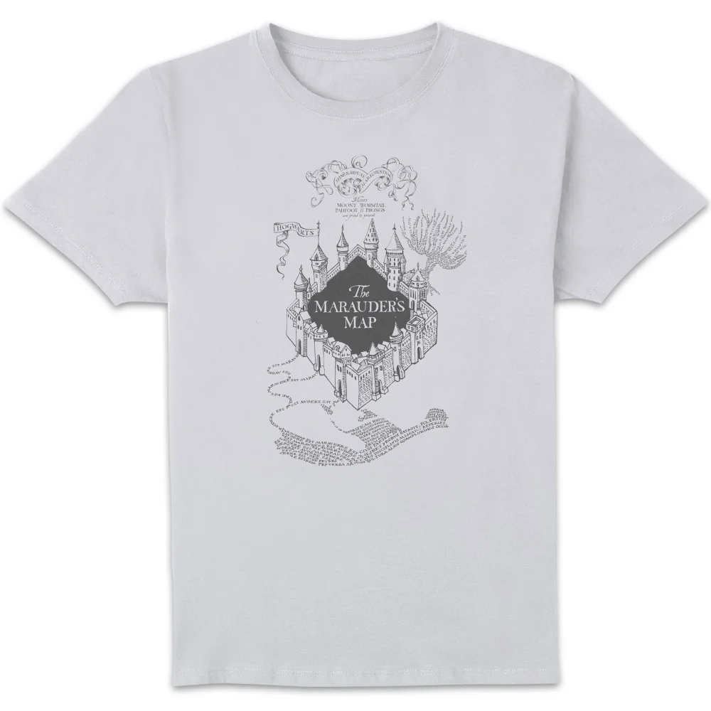 Harry Potter The Marauder's Map Herren T-Shirt - Weiß - S Bild 1