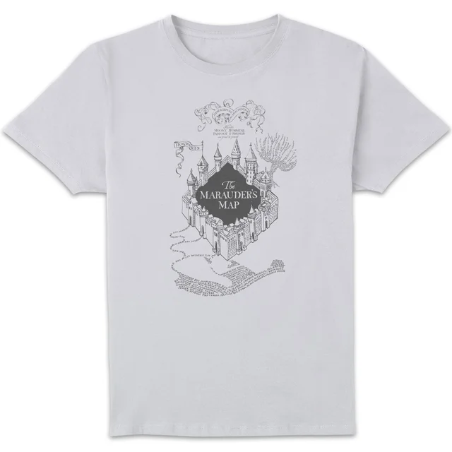Harry Potter The Marauder's Map Herren T-Shirt - Weiß
