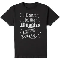 Harry Potter Don't Let The Muggles Get You Down Herren T-Shirt - Schwarz