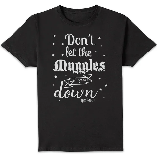 Harry Potter Don't Let The Muggles Get You Down Herren T-Shirt - Schwarz