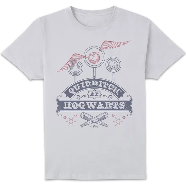 Harry Potter Quidditch At Hogwarts Herren T-Shirt - Weiß