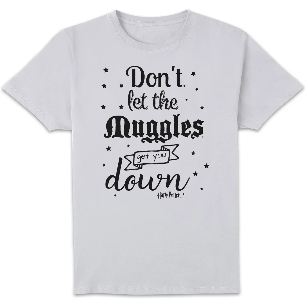 Harry Potter Don't Let The Muggles Get You Down Herren T-Shirt - Weiß - S Bild 1