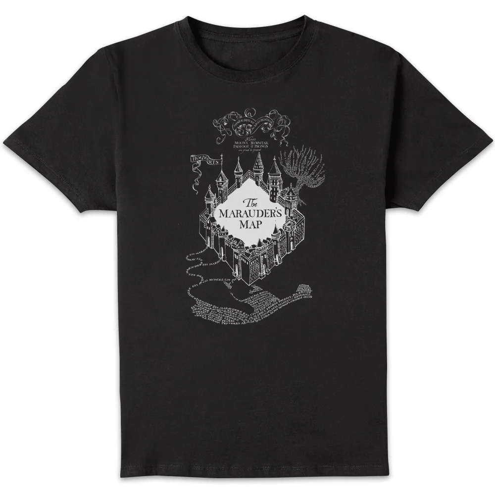Harry Potter The Marauder's Map Herren T-Shirt - Schwarz - S Bild 1