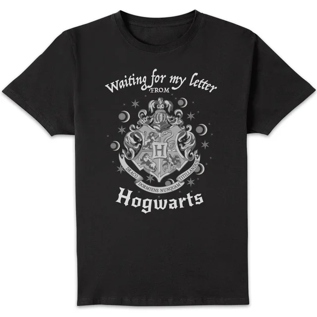 Harry Potter Waiting For My Letter From Hogwarts Herren T-Shirt - Schwarz