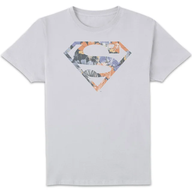 DC Originals Floral Superman Herren T-Shirt - Weiß