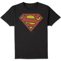 Originals Official Superman Crackle Logo Herren T-Shirt - Schwarz
