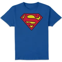 DC Originals Official Superman Shield Herren T-Shirt - Royal Blau