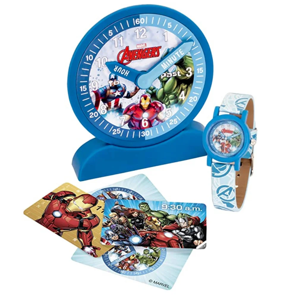 Marvel Super Hero Adventures Time Teacher Clock Bild 1
