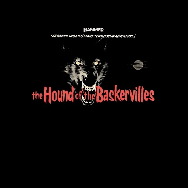 Hammer Horror Hound Of The Baskervilles Men's T-Shirt - Black