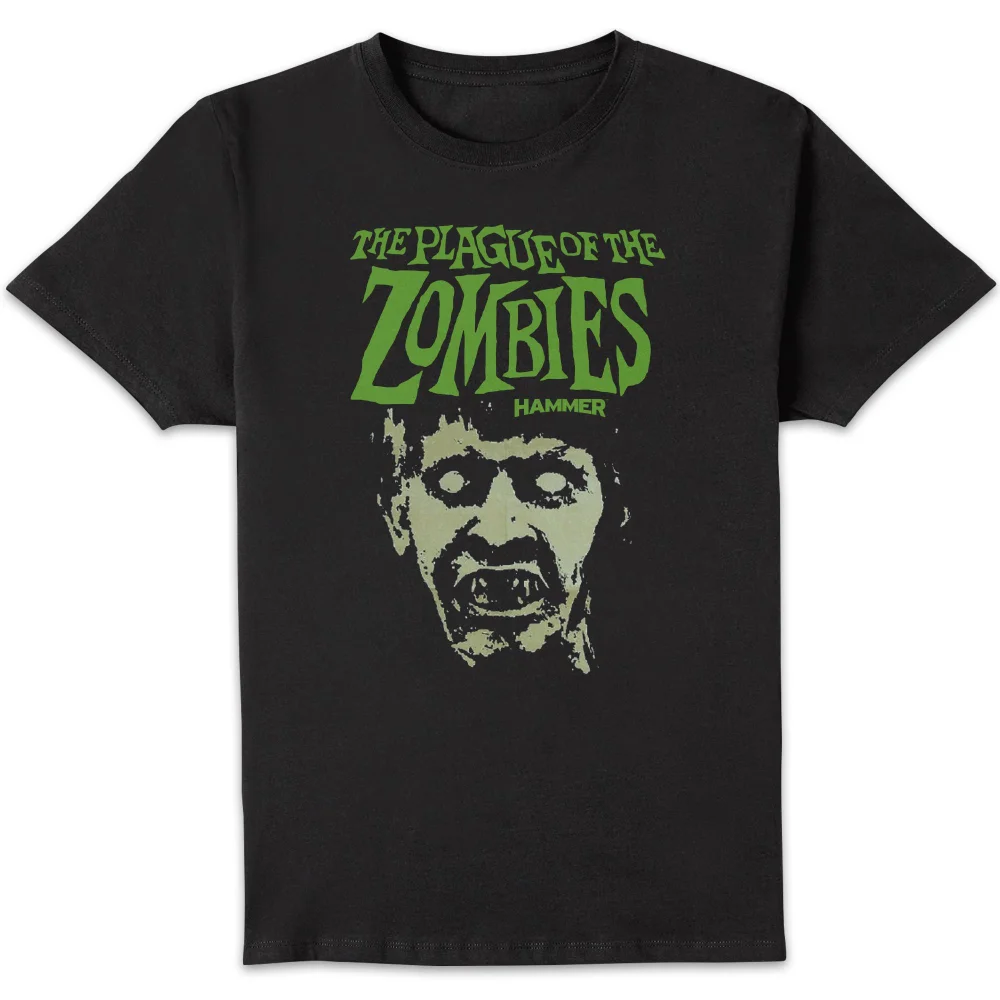 Hammer Horror Plague Of The Zombies Portrait Men's T-Shirt - Black - S Bild 1