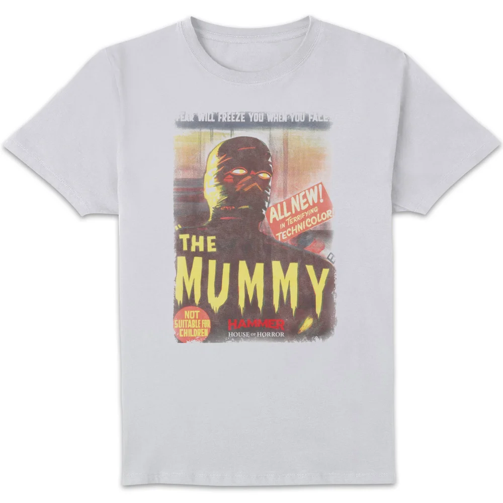 Hammer Horror The Mummy Men's T-Shirt - White - S Bild 1