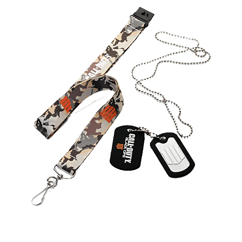 Call of Duty Black Ops IV Schlüsselband und Dog Tag Set Bild 1