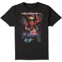 Terminator Japanese Movie Poster Men's T-Shirt - Black