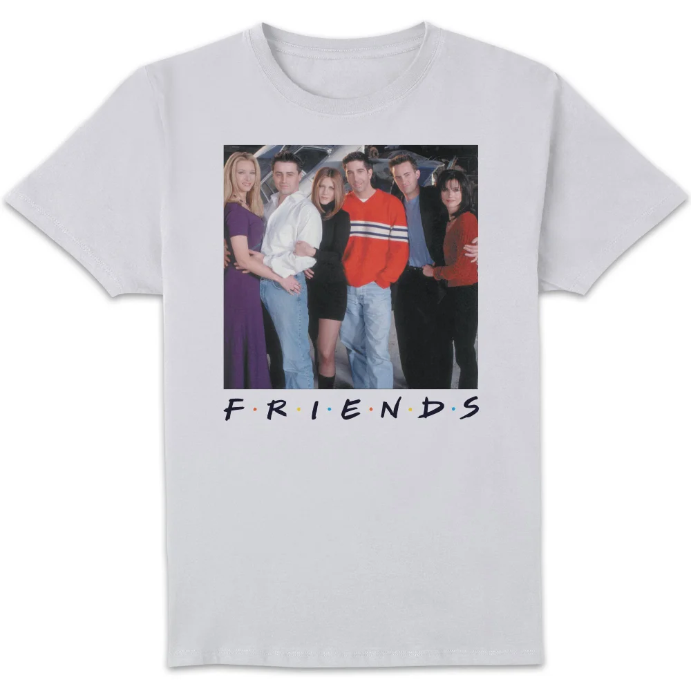 Friends Cast Pose Herren T-Shirt - Weiß - S Bild 1