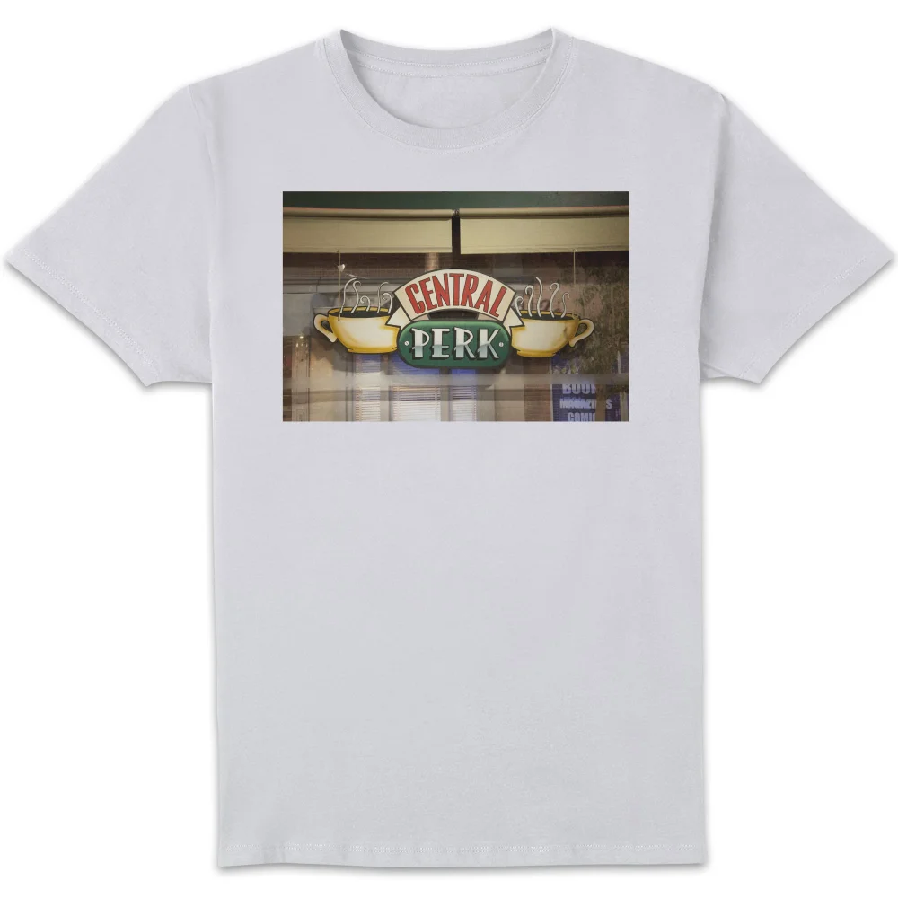 Friends Central Perk Coffee Sign Herren T-Shirt - Weiß - S Bild 1