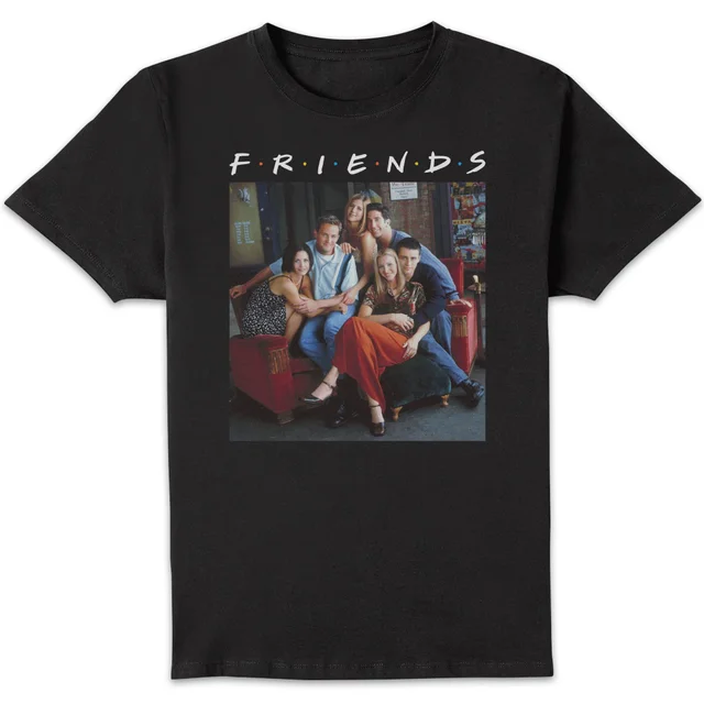 Friends Classic Character Herren T-Shirt - Schwarz