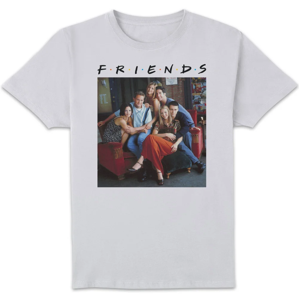 Friends Classic Character Herren T-Shirt - Weiß - S Bild 1