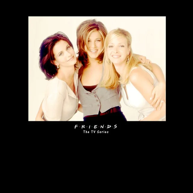 Friends Girls Herren T-Shirt - Schwarz