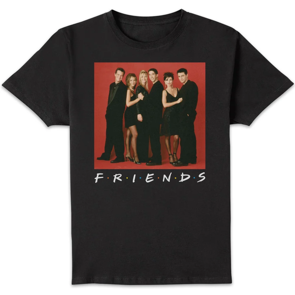 Friends Character Pose Herren T-Shirt - Schwarz - S Bild 1