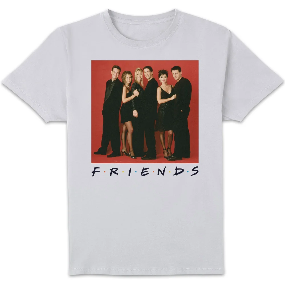 Friends Character Pose Herren T-Shirt - Weiß - S Bild 1