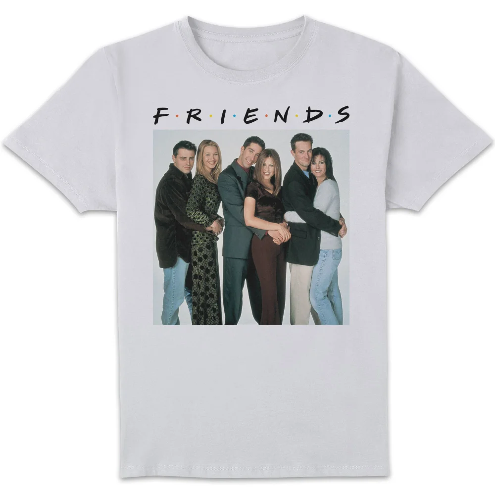 Friends Group Shot Herren T-Shirt - Weiß - S Bild 1