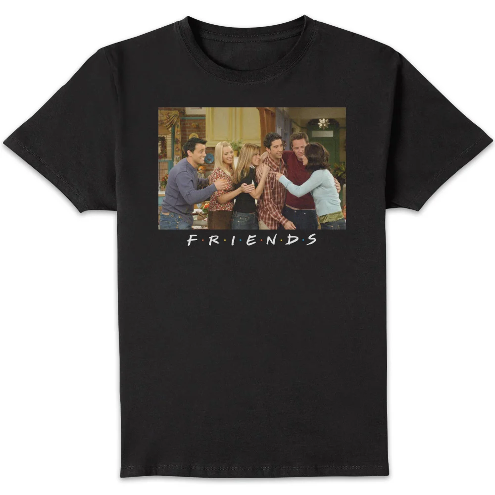 Friends Cast Shot Herren T-Shirt - Schwarz - S Bild 1