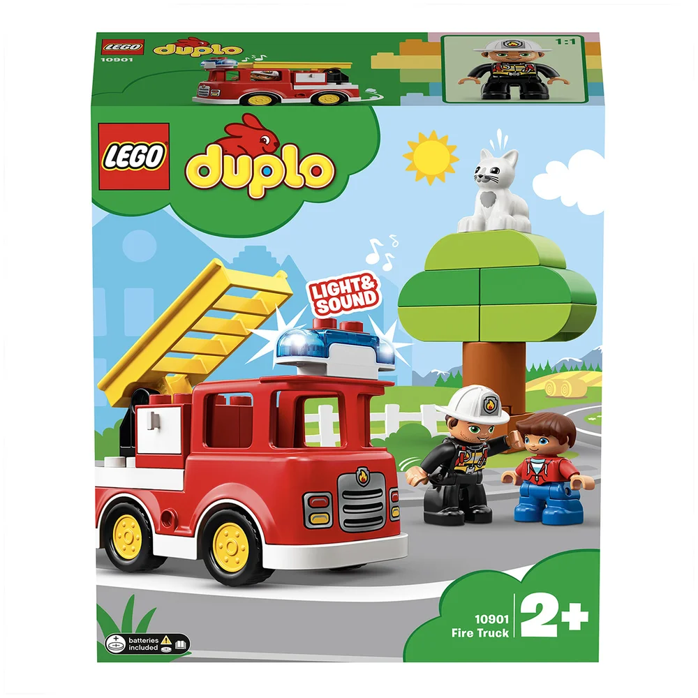 LEGO DUPLO Town: Feuerwehrauto Bausteinset (10901) Bild 1