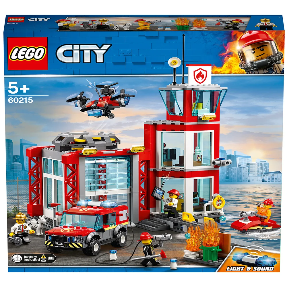 LEGO City: Feuerwehr-Station (60215) Bild 1